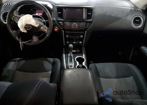 2018 Nissan Pathfinder S from USA, damaged, VIN 5N1DR2MM8JC662873